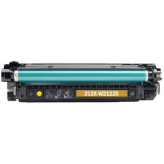 Compatible HP 212X, (W2122X) High-Yield Yellow LaserJet Toner Cartridge