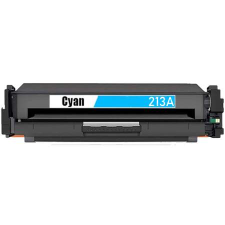 Compatible HP 213A (W2131A) Cyan LaserJet Toner Cartridge