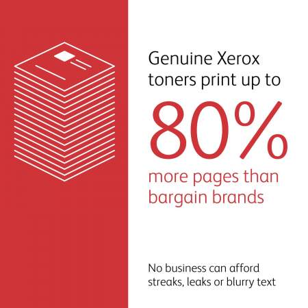 Xerox 006R04625 High-Yield Toner, 12,000 Page-Yield, Cyan