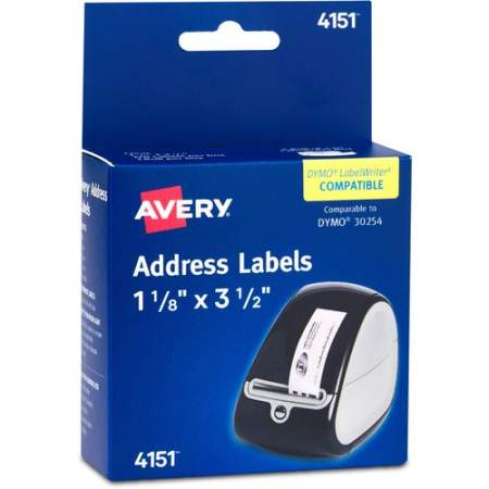 Avery Direct Thermal Roll Multipurpose Labels (4151)