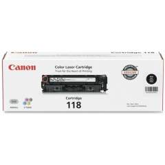 Canon Cartridge 118BK Original Toner Cartridge (CRTDG118BKVP)