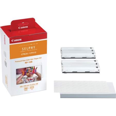 Canon RP-108 Original Ribbon/Paper Kit - Color