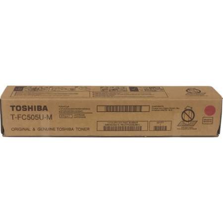 Toshiba Original Toner Cartridge - Magenta (TFC505UM)