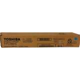 Toshiba Original Toner Cartridge - Cyan (TFC75UC)
