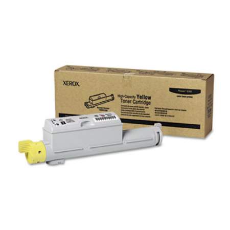 Xerox 106R01220 High-Yield Toner, 12,000 Page-Yield, Yellow
