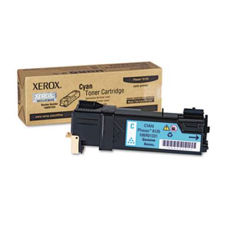Xerox 106R01331 Toner, 1,000 Page-Yield, Cyan