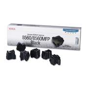 Xerox 108R00727 Solid Ink Stick, 6,800 Page-Yield, Black, 6/Box