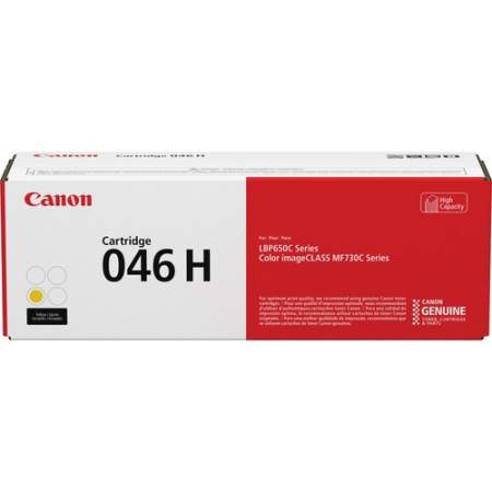 Canon 046H Original Toner Cartridge - Yellow (CRTDG046HY)