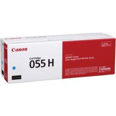 Canon 055H Original Toner Cartridge - Cyan (CRTDG055HC)