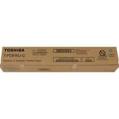 Toshiba Original Toner Cartridge - Cyan (TFC616UC)