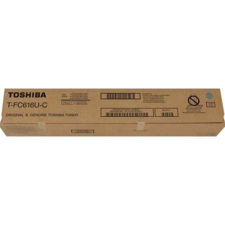 Toshiba Original Toner Cartridge - Cyan (TFC616UC)