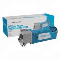 Compatible Xerox 106R01594 High-Yield Toner, 2,500 Page-Yield, Cyan (106R01594)