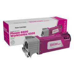 Compatible Xerox 106R01595 High-Yield Toner, 2,500 Page-Yield, Magenta (106R01595-R)