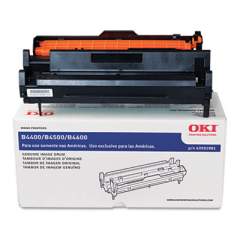 Oki 43501901 Drum Unit, 25,000 Page-Yield, Black