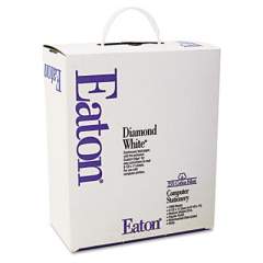 Southworth Continuous Feed Computer Paper, 1-Part, 20lb, 9.5 x 11, White, 1, 000/Carton (3552010)