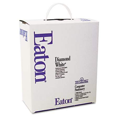 Southworth Continuous Feed Computer Paper, 1-Part, 20lb, 9.5 x 11, White, 1, 000/Carton (3552010)