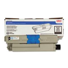 Oki 44469801 Toner, 3,500 Page-Yield, Black