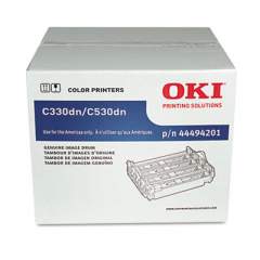 Oki 44494201 Drum Unit, 20,000 Page-Yield, Black