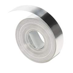 DYMO Rhino Metal Label Non-Adhesive Tape, 0.5" x 16 ft, Aluminum (31000)