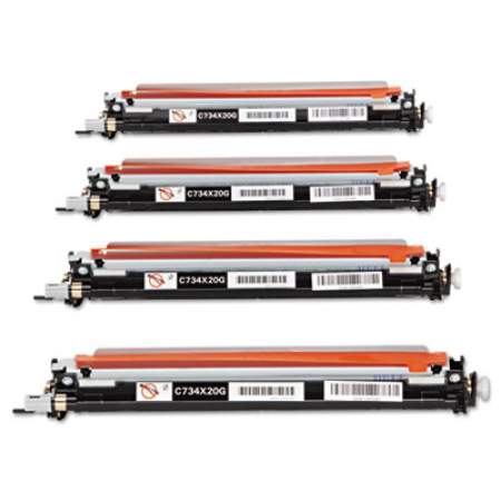Lexmark C734X24G Photoconductor Kit, 20,000 Page-Yield, 4/Pack