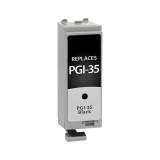 Compatible Canon 1509B002 (PGI-35) Ink, 200 Page-Yield, Black (1509B002)