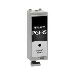 Compatible Canon 1509B002 (PGI-35) Ink, 200 Page-Yield, Black (1509B002)