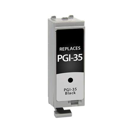 Compatible Canon 1509B002 (PGI-35) Ink, 200 Page-Yield, Black (1509B002)