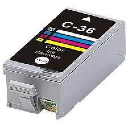 Compatible Canon 1511B002 (CLI-36) Ink, 100 Page-Yield, Tri-Color (1511B002)