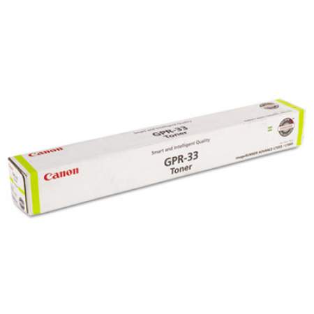Canon 2804B003AA (GPR-33) Toner, 52,000 Page-Yield, Yellow