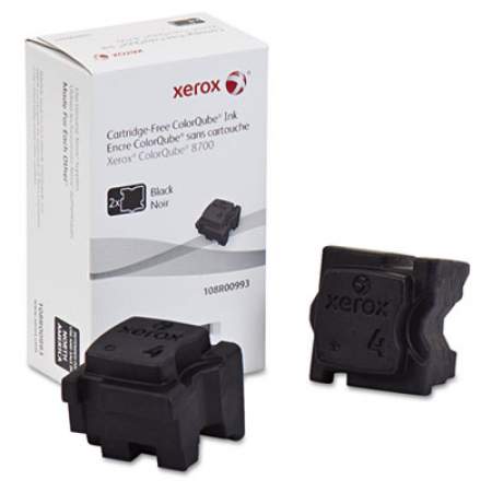 Xerox 108R00993 Solid Ink Stick, 4,200 Page-Yield, Black, 2/Box