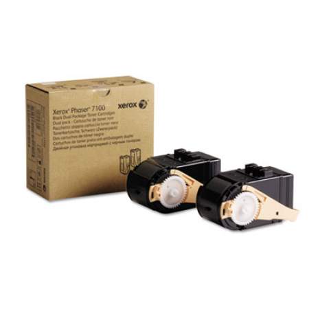 Xerox 106R02605 Toner, 9,000 Page-Yield, Black, 2/Pack