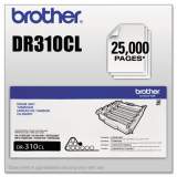 Brother DR310CL Drum Unit, 25,000 Page-Yield, Black