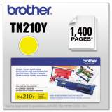 Brother TN210Y Toner, 1,400 Page-Yield, Yellow