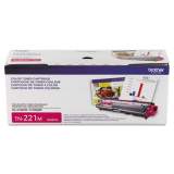 Brother TN221M Toner, 1,400 Page-Yield, Magenta