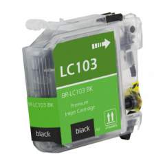 Compatible Brother LC103BK Innobella High-Yield Ink, 600 Page-Yield, Black (LC103BK)