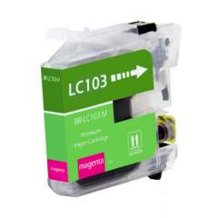 Compatible Brother LC103M Innobella High-Yield Ink, 600 Page-Yield, Magenta (LC103M)