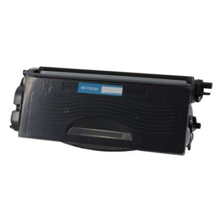 Compatible Brother TN570 High-Yield Toner, 6,700 Page-Yield, Black (TN570)