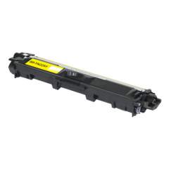 Compatible Brother TN225Y High-Yield Toner, 2,200 Page-Yield, Yellow (TN225Y-R)