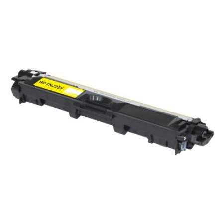 Compatible Brother TN225Y High-Yield Toner, 2,200 Page-Yield, Yellow (TN225Y)