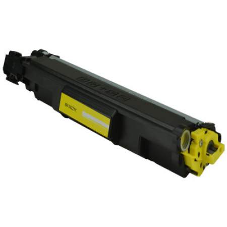 Compatible Brother TN227Y High-Yield Toner, 2,300 Page-Yield, Yellow (TN227Y)