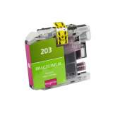 Compatible Brother LC203M Innobella High-Yield Ink, 550 Page-Yield, Magenta (LC203M)