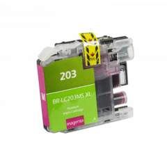 Compatible Brother LC203M Innobella High-Yield Ink, 550 Page-Yield, Magenta (LC203M)