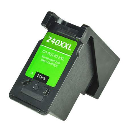 Compatible Canon 5204B001 (PG-240XXL) ChromaLife100+ Extra High-Yield Ink, 600 Page-Yield, Black (5204B001)