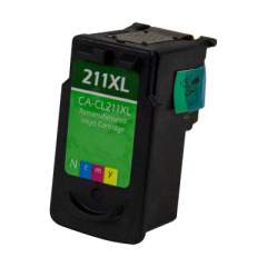 Compatible Canon 2975B001 (CL-211XL) High-Yield Ink, 349 Page-Yield, Tri-Color (2975B001)