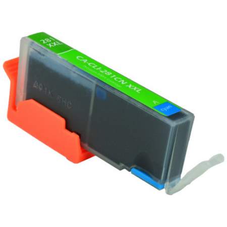 Compatible Canon 1980C001 (CLI-281XXL) ChromaLife100 Ink, Cyan (1980C001)