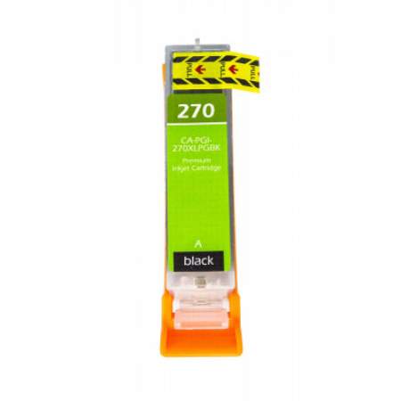 Compatible Canon 0319C001 (PGI-270XL) High-Yield Ink, Pigment Black (0319C001)