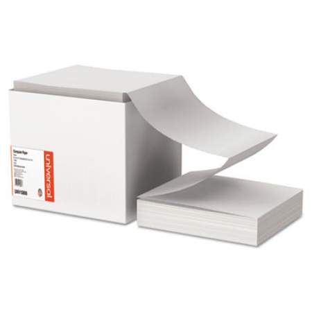Universal Printout Paper, 1-Part, 15lb, 9.5 x 11, White, 3,300/Carton (15806)