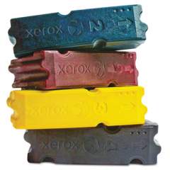 Xerox 108R00832 Solid Ink Stick, 40,000 Page-Yield, Black, 4/Box