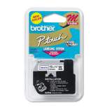 Brother P-Touch M Series Tape Cartridge for P-Touch Labelers, 0.47" x 26.2 ft, Blue on White (MK233)