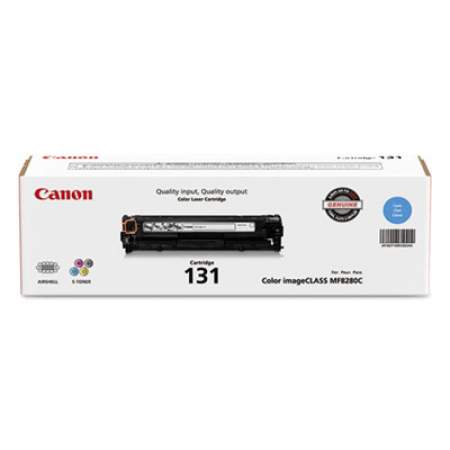Canon 6271B001 (CRG-131) Toner, 1,500 Page-Yield, Cyan